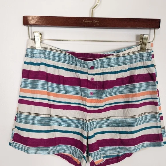 Gilligan & O'Malley X Target Striped Cotton Boxer Shorts NWOT - Picture 6 of 6